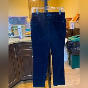 Petite Talbots dark blue cords